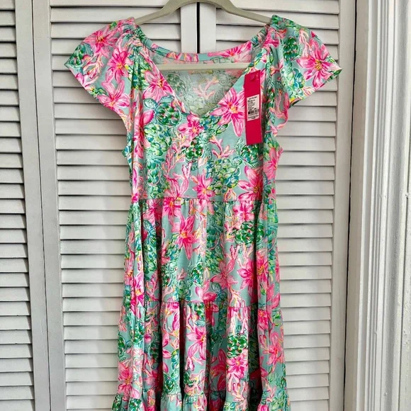Lilly Pulitzer | Dresses | New Lilly Pulitzer Kawai Flutter